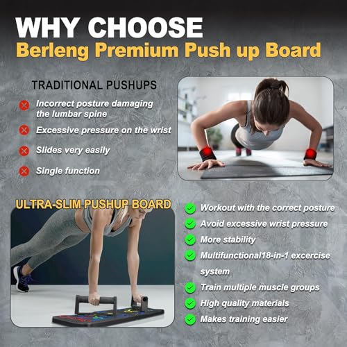 15-in-1 Push Up Board: Ultimate Home Fitness