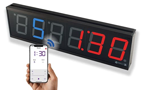 Bluetooth Gym Timer for CrossFit and HIIT Workouts