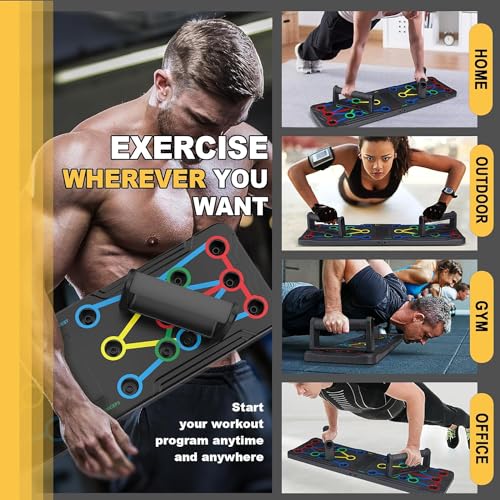 15-in-1 Push Up Board: Ultimate Home Fitness