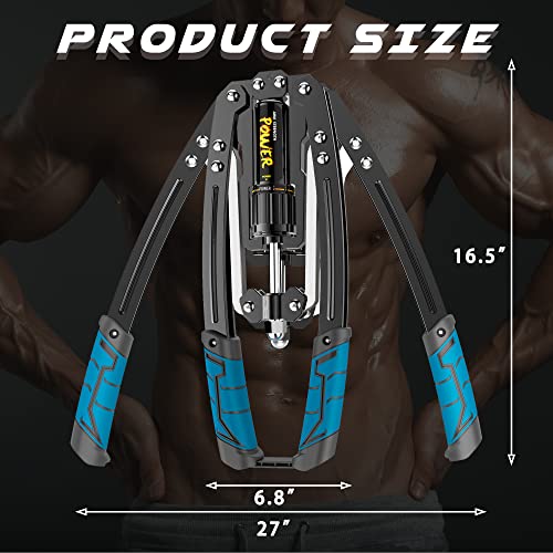 Hydraulic Power Twister: Chest Expander, 10 Gears, 22-440lbs