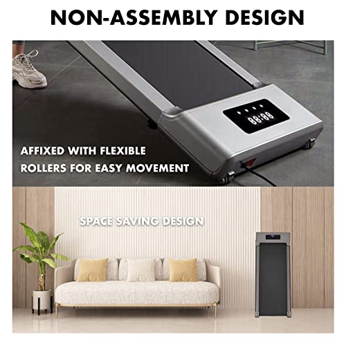 Bluetooth Under Desk Treadmill: Remote Control, Adjustable Speeds