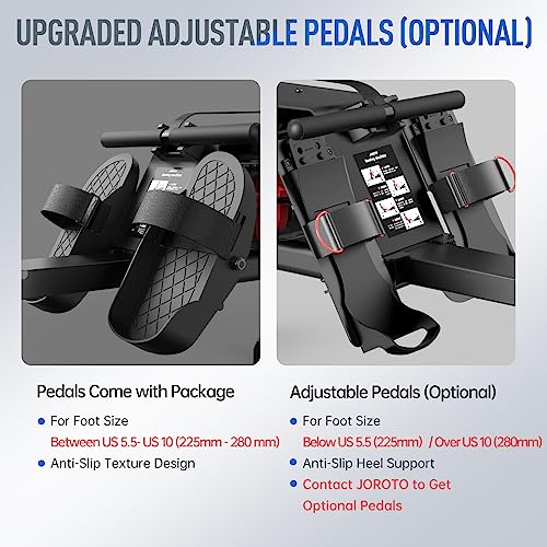 JOROTO MR23 Foldable Rowing Machine - 300 LBS Weight Capacity