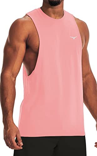 Titan Men's Icon Workout Tank - Salmon Pink