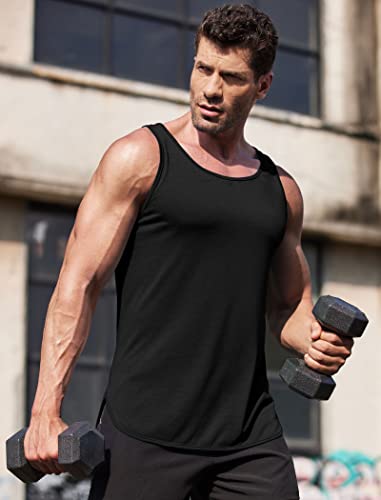 COOFANDY Men's 3 Pack Muscle Tee for Gym Workout