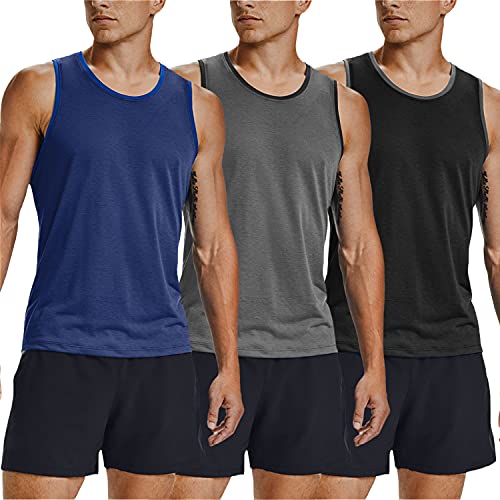Men's Gym Workout Tank Tops - Quick Dry, Sleeveless