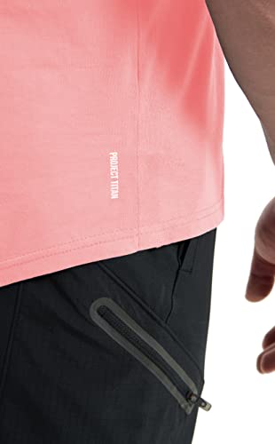 Titan Men's Icon Workout Tank - Salmon Pink