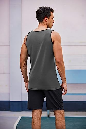 Men's Gym Workout Tank Tops - Quick Dry, Sleeveless