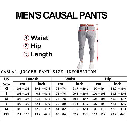 Wangdo Men's Slim Fit Workout Joggers