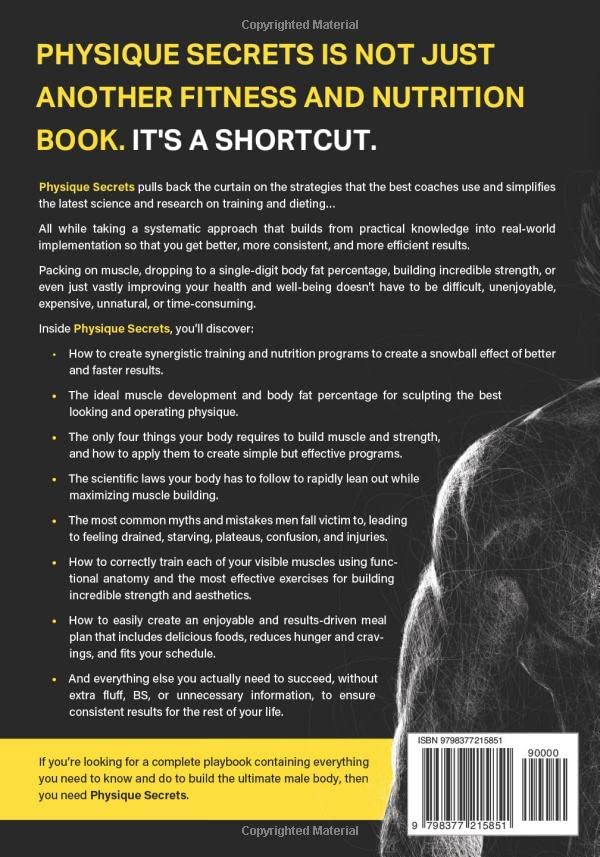 Ultimate Guide to Achieving an Incredible Male Physique