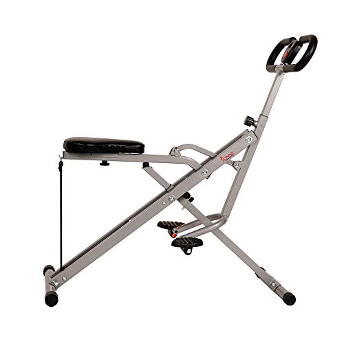 Sunny Health & Fitness Squat Assist Row-N-Ride Trainer