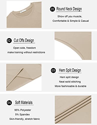 COOFANDY Men's 2-Pack Workout Tank Tops