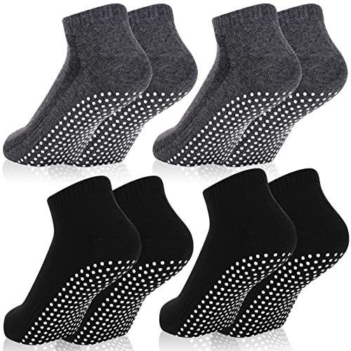 Non Slip Yoga Socks with Grips for Home Fitness