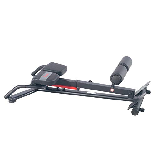 Sunny Health & Fitness Incline Roman Chair - Black