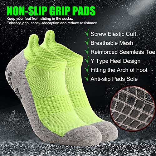 Athletic Grip Socks for Yoga, Running, Pilates