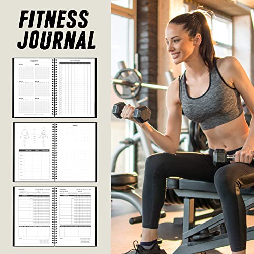 JUBTIC Fitness Journal - Workout Log and Weight Loss Tracker