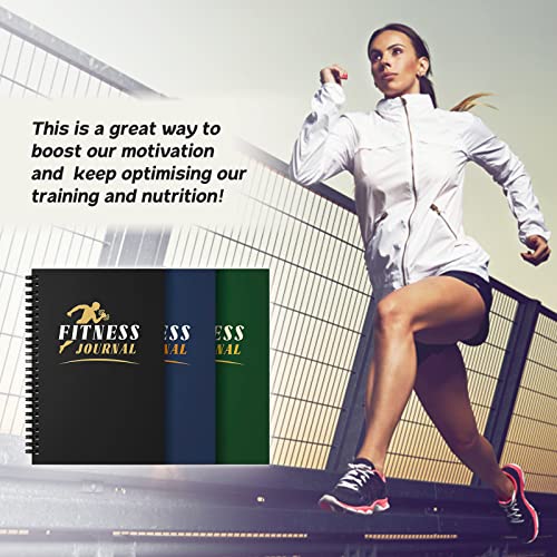 JUBTIC Fitness Journal - Workout Log and Weight Loss Tracker