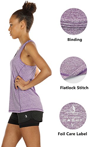Women's Racerback Yoga Tops - 3-Pack Variety Bundle