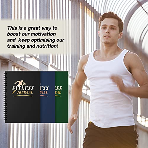 JUBTIC Fitness Journal - Workout Log and Weight Loss Tracker