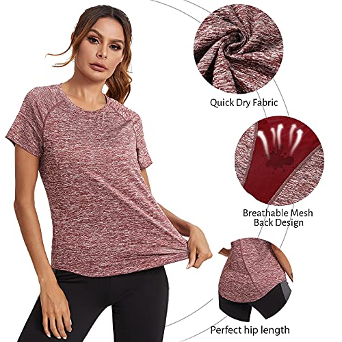 Women's Loose Fit Workout Yoga Running Top