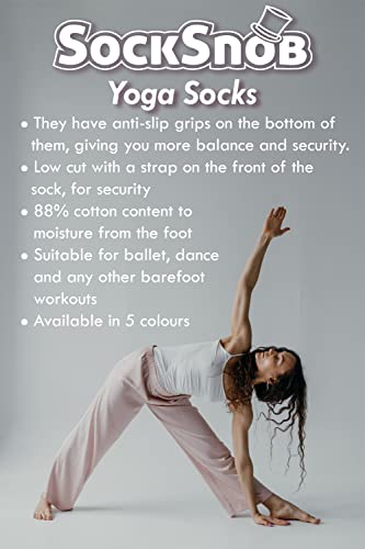 Women's Low Cut Yoga Socks with Non Slip Grip