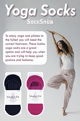 Women's Low Cut Yoga Socks with Non Slip Grip
