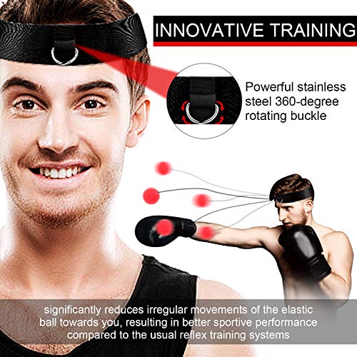 Upgraded Boxing Reflex Ball - Improve Hand-eye Coordination