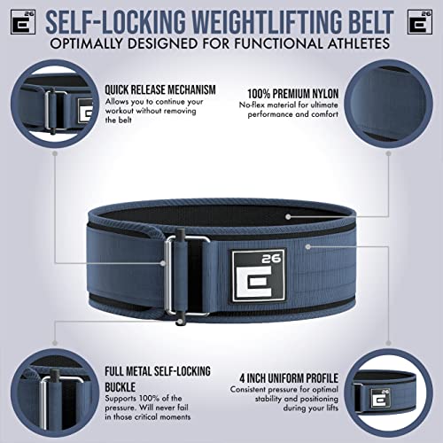 Premium Self-Locking Weight Lifting Belt