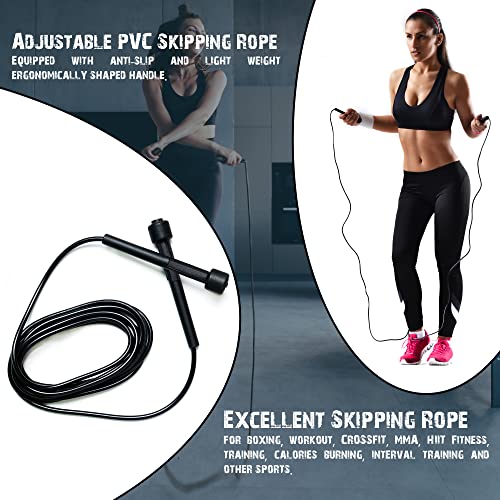 Muza Adjustable Skipping Rope: Versatile Home Fitness Equipment