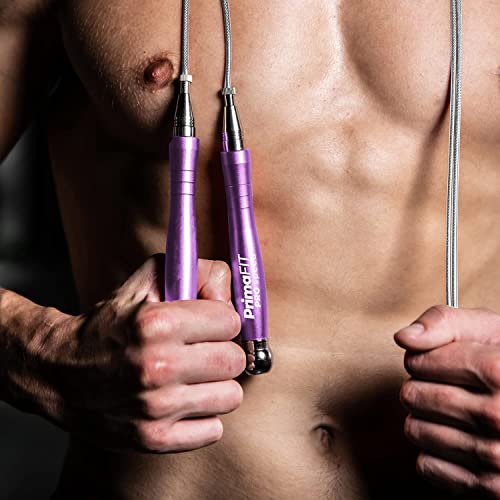 PrimaFIT Pro Adjustable Speed Skipping Rope with Carry Bag
