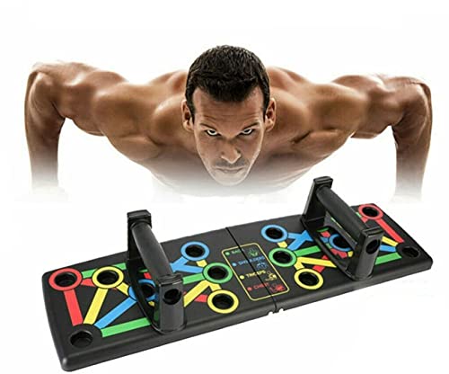 14-in-1 Foldable Push-Up Board: Fitness for Home
