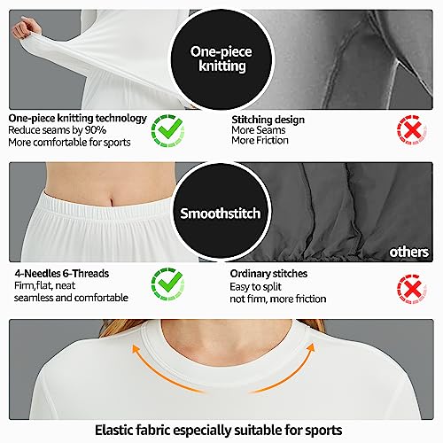 UNIQUEBELLA Women's Thermal Underwear Set for Home Fitness