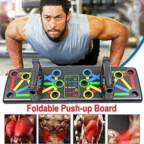 14-in-1 Foldable Push-Up Board: Fitness for Home