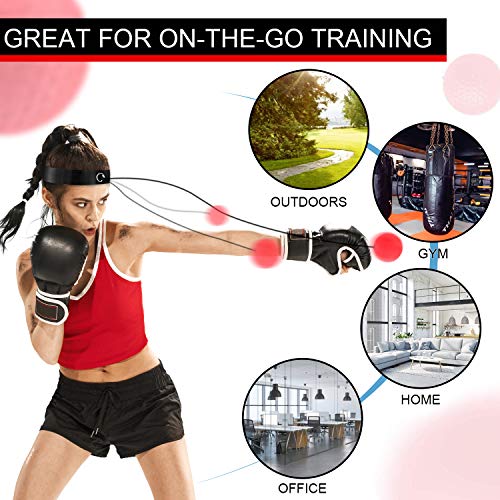 Upgraded Boxing Reflex Ball - Improve Hand-eye Coordination