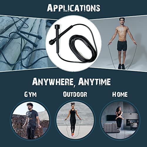 Muza Adjustable Skipping Rope: Versatile Home Fitness Equipment