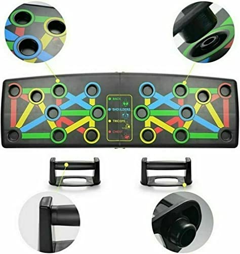 14-in-1 Foldable Push-Up Board: Fitness for Home