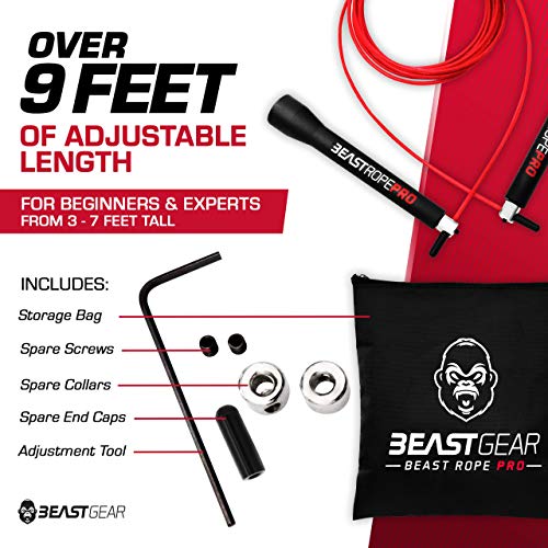 Beast Bear Speed Skipping Rope - Advanced Fitness Essential