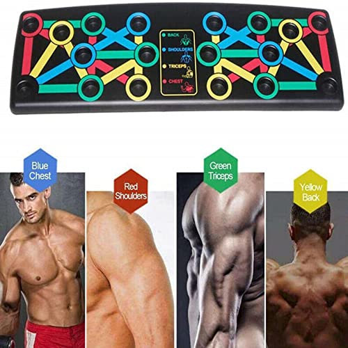 14-in-1 Foldable Push-Up Board: Fitness for Home