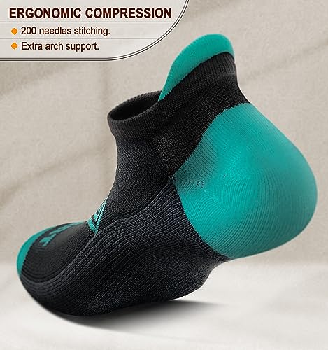 Women's Athletic Socks - 6 Pairs, Moisture Wicking