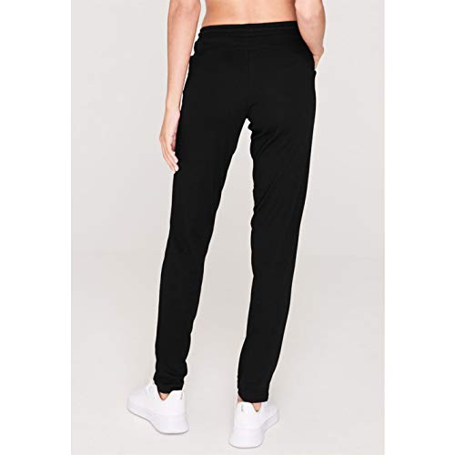 LA Gear Women's Black Interlock Jogging Pants - L