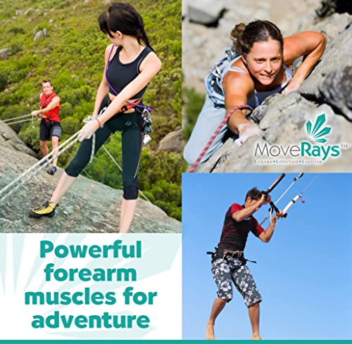 MoveRays Silicone Hand Grip Strengthener for Fitness