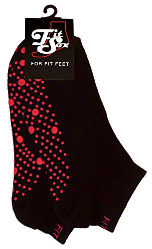 Black/Red Anti-Slip Fitness Equipment - Pilates, Yoga, Martial Arts