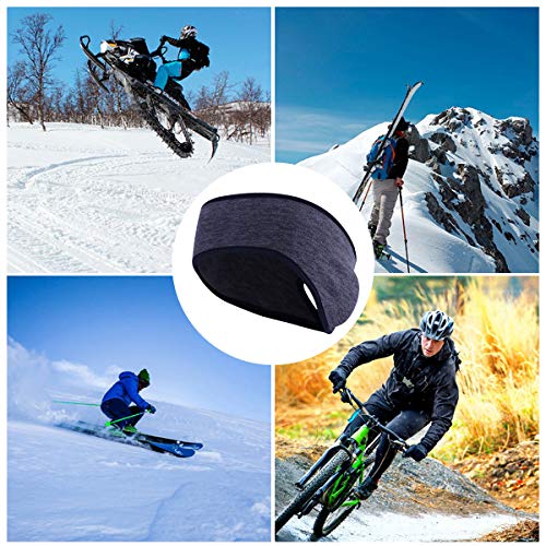 Running Headband with Ponytail Hole - Ear Warmers