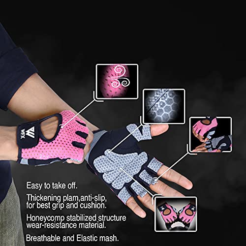 WESTWOOD FOX WFX Weight Lifting Gloves - Medium - Pink