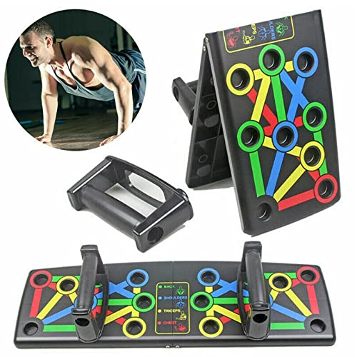 14-in-1 Foldable Push-Up Board: Fitness for Home