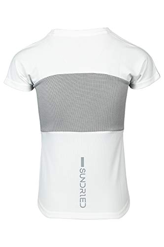 Sundried Women's XS Training Top - White/Grey