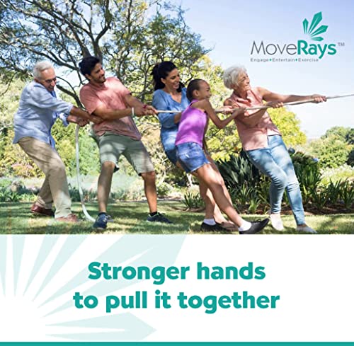 MoveRays Silicone Hand Grip Strengthener for Fitness