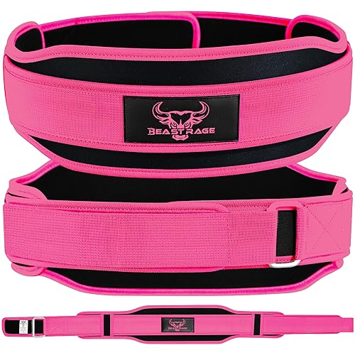 Double Strength Padded Weight Lifting Belt for Home Fitness