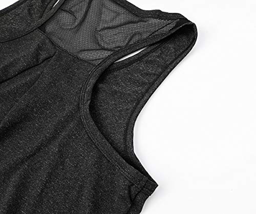 Mesh Backless Tank Tops for Women - 2 Pack