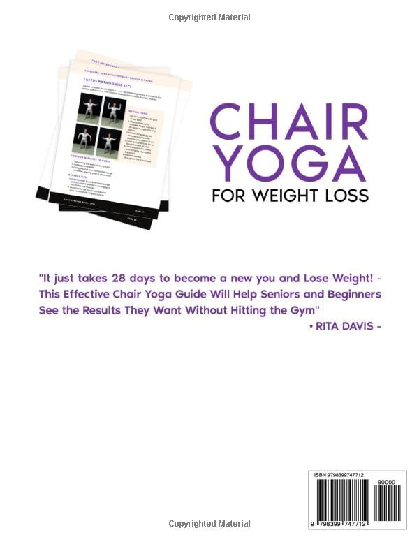 Yoga for Weight Loss: Tailored Chair Exercises | 28-Day Challenge