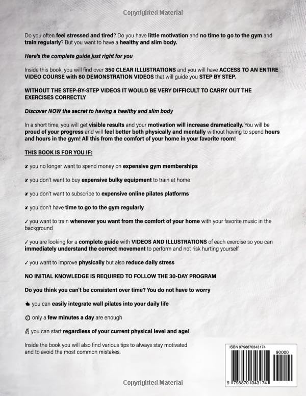 Complete Wall Pilates Workout Program for Women